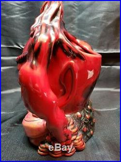 ROYAL DOULTON FLAMBE CHARACTER JUG ALADDINS GENIE LTD ED With COA XLNT COND