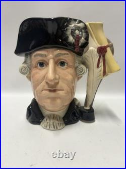 ROYAL DOULTON George III / George Washington D6749 LCJ #545/9,500 LIMITED