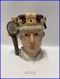 ROYAL DOULTON George III / George Washington D6749 LCJ #545/9,500 LIMITED