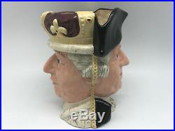 ROYAL DOULTON George III / George Washington Large Character Jug #/1000 RARE