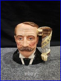 ROYAL DOULTON Great Composers Series ELGAR 7 Character Jug D7118 Super Rare