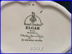 ROYAL DOULTON Great Composers Series ELGAR 7 Character Jug D7118 Super Rare