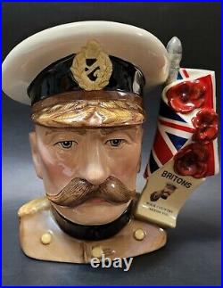 ROYAL DOULTON JUG LORD KITCHENER. D 7148. With COA. LTD edition #55 of 1500