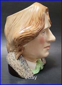 ROYAL DOULTON JUG OSCAR WILDE. D 7146. 7. Character jug 2000. With COA. Perfect