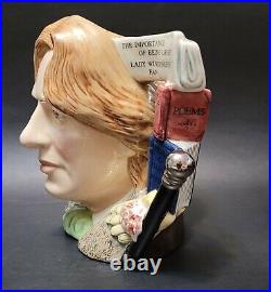 ROYAL DOULTON JUG OSCAR WILDE. D 7146. 7. Character jug 2000. With COA. Perfect