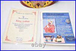 ROYAL DOULTON'KING ARTHUR' LARGE CHARACTER JUG D7055 1996 LTD. TO 1500 With COA