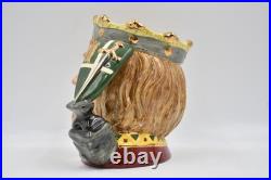 ROYAL DOULTON'KING ARTHUR' LARGE CHARACTER JUG D7055 1996 LTD. TO 1500 With COA