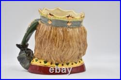 ROYAL DOULTON'KING ARTHUR' LARGE CHARACTER JUG D7055 1996 LTD. TO 1500 With COA