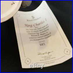 ROYAL DOULTON KING CHARLES I CHARACTER JUG / LOVING CUP D6917 LTD. Edition