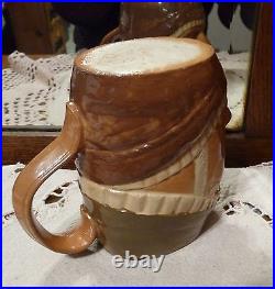 ROYAL DOULTON LAMBETH Stoneware SIMEON TOBY JUG Marriage Day/After Marriage 8595