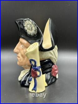ROYAL DOULTON LARGE CHARACTER JUG George Washington D 6669. Large. With Box