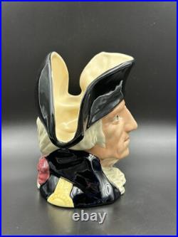 ROYAL DOULTON LARGE CHARACTER JUG George Washington D 6669. Large. With Box