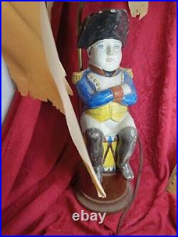 ROYAL DOULTON LARGE CHARACTER/TOBY NAPOLEON BONAPARTE Jug WAR TORN LAMP