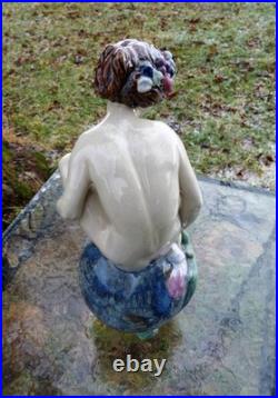 ROYAL DOULTON Lambeth England THE BATHER Stoneware Statuette Figurine JOHN BROAD