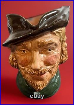 ROYAL DOULTON Large 6.5 Robin Hood Character Toby Jug Mug c1946. MINT ROYAL DOULTON Large 6.5 Robin Hood Character Toby Jug Mug c1946. MINT