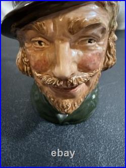 ROYAL DOULTON Large 6.5 Robin Hood Character Toby Jug Mug c1946. MINT
