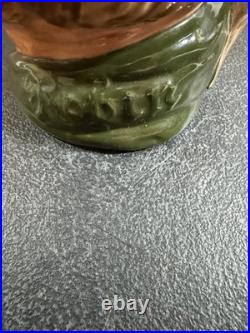 ROYAL DOULTON Large 6.5 Robin Hood Character Toby Jug Mug c1946. MINT