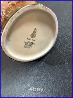 ROYAL DOULTON Large 6.5 Robin Hood Character Toby Jug Mug c1946. MINT