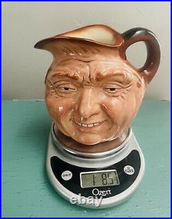 ROYAL DOULTON Lg CHARACTER JUG JOHN BARLEYCORN Ltd. Ed D5327 Signed M. Doulton