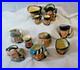 ROYAL DOULTON Mini Toby Mugs - Lot of Eleven (11)