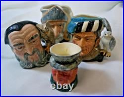 ROYAL DOULTON Mini Toby Mugs - Lot of Eleven (11)