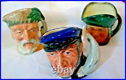 ROYAL DOULTON Mini Toby Mugs - Lot of Eleven (11)