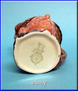 ROYAL DOULTON Pearly Boy Blue with White Buttons Small Character Jug RARE