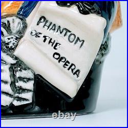 ROYAL DOULTON Phantom of the Opera D7017 Large Character Jug LE. PO
