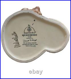 ROYAL DOULTON QUASIMODO Lrg #265 Out Of 2500 Signed Michael? Doulton D7108 (A)