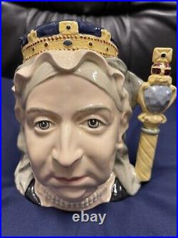ROYAL DOULTON Queen Victoria D6788 Large Character Jug #1294/3000 RARE