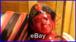 Royal Doulton Red Flambe Character Toby Jug The Pharaoh D7028
