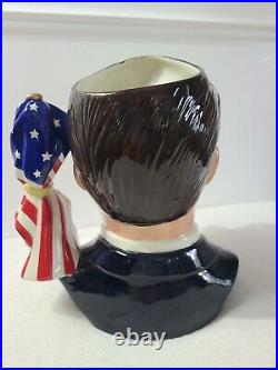 ROYAL DOULTON Ronald Reagan D6718 Large Character Jug #1015/2000 RARE