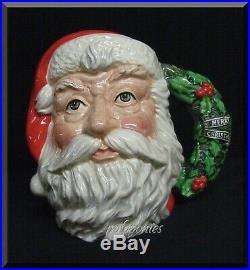 ROYAL DOULTON Santa Claus Large Character Jug (Wreath Handle) D6794