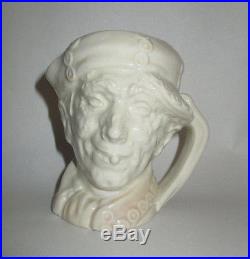 ROYAL DOULTON TOBY CHARACTER JUG'Arry SMALL White ARTIST SAMPLE E198 QQ