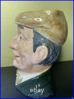 ROYAL DOULTON The Auctioneer D6838 Large Character Jug (autograph Included)