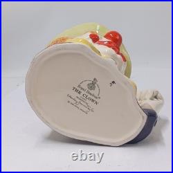 ROYAL DOULTON The Clown D6834 Large Character Jug. Pre-owned