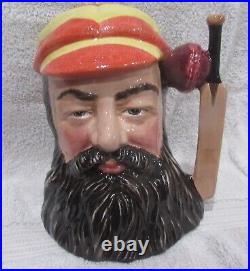 ROYAL DOULTON WG GRACE CRICKET PLAYER LARGE CHARACTER JUG D7032 With ORIGINAL BOX