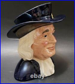 ROYAL DOULTON jug MR. QUAKER. D 6738. 7. LTD edition of 3500. Perfect