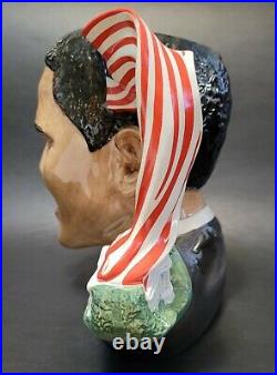 ROYAL DOULTON jug President Barak Obama. D7300. 7 3/4. Character jug of 2011