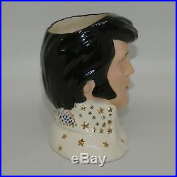 ROYAL DOULTON small size character jug Elvis Presley Vegas EP16 cert boxed