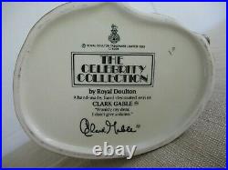 Rare 1984 Clark Gable Royal Doulton Character Jug #d6709 Celebrity Collection