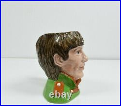 Rare Beatles George Harrison Royal Doulton Character Jug D 6727