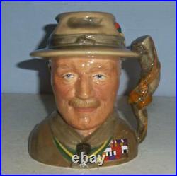 Rare DOULTON Limited Edition Character Jug LORD BADEN-POWELL D7144
