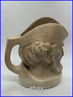 Rare Find! Royal Doulton Large Ivory Mccallum Whiskey Character Jug