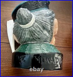 Rare Large Royal Doulton character Toby jug The Mikado D6501 7 1958 Max Henk