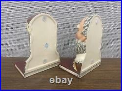 Rare Royal Doulton Bookends Falstaff & King Henry V D7088 & D7089