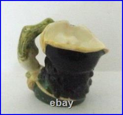 Rare Royal Doulton Character Jug Capt Hook D6605 Etc Miniature Size Perfect