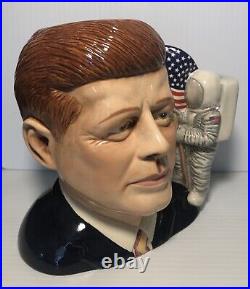 Rare Royal Doulton Character Jug JOHN F. KENNEDY D7246 (Ltd. Ed. Of 1000)