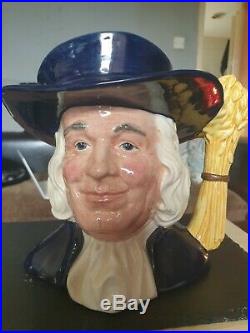 %% Rare %% Royal Doulton Character Jug Mr Quaker D6738 Ltd Ed. 2045/3500