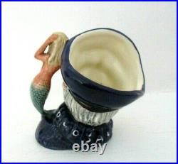 Rare Royal Doulton Character Jug Old Salt D6557 Miniature Open Arm Perfect